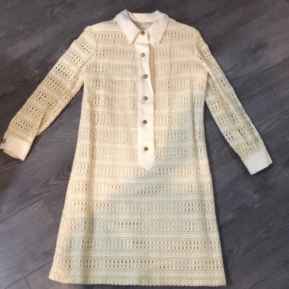 Vintage Fashion creations Algo lace dress size small